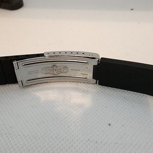 Rolex Buckle with rubber band